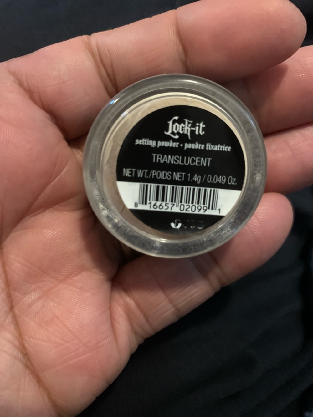 NWT Kat Von D Lock-It Translucent Setting Powder